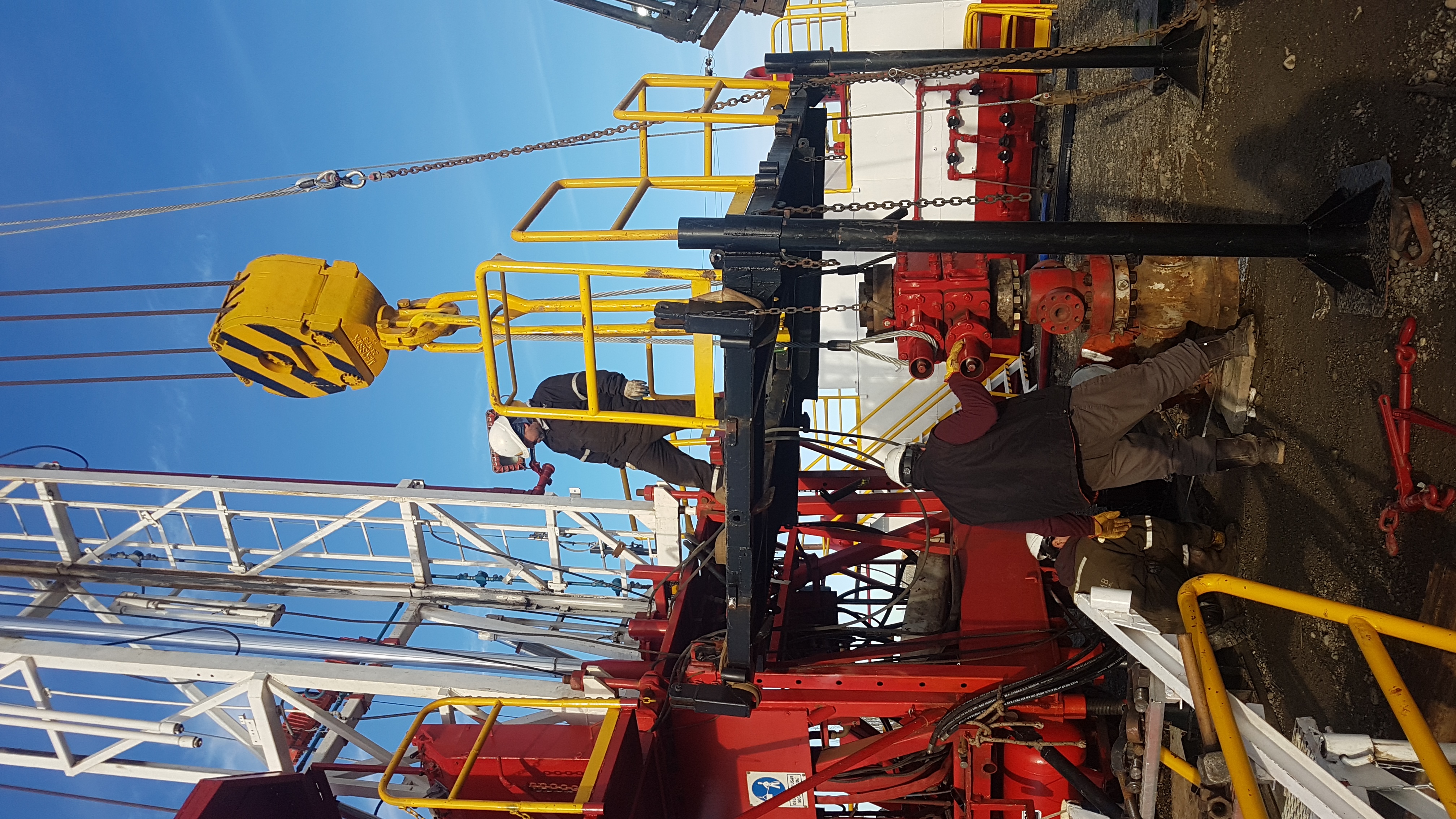 Intervención de pozo con equipo HMB-01